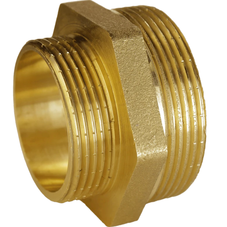 Ніпель редукційний 1″х3/4″ЗЗ латунний А0512А