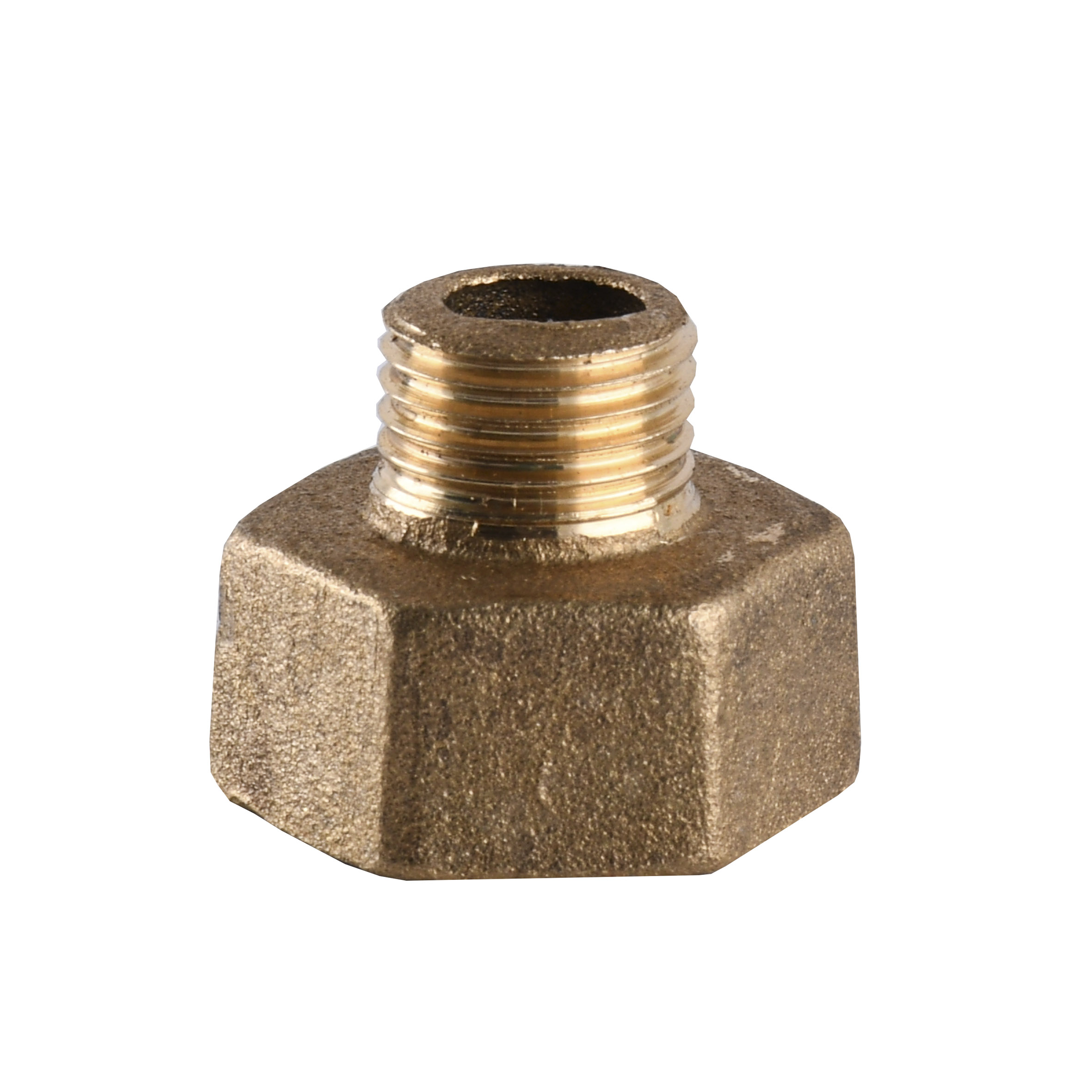 Перехідник редукційний 1/2″х1/4″ВЗ латунний 639Б