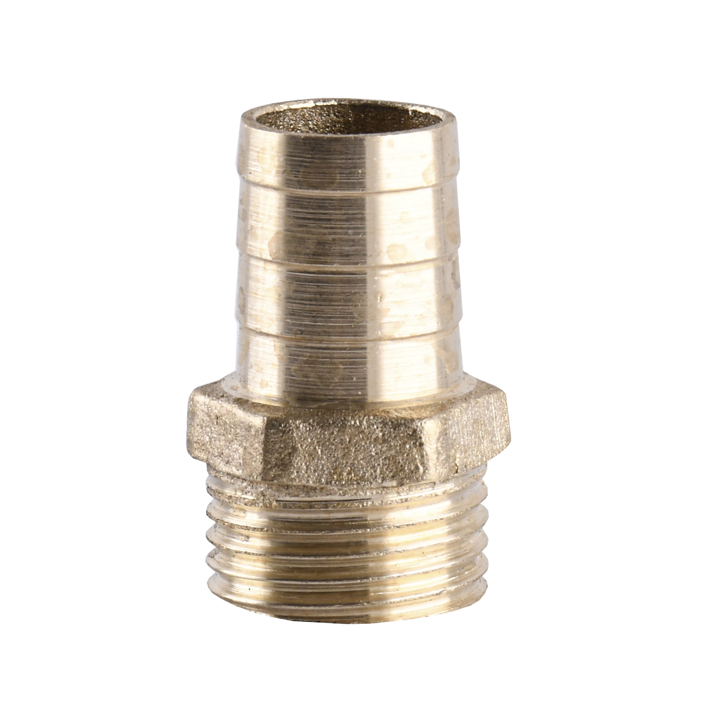 Штуцер 1/2″З 16мм латунний 1609Б