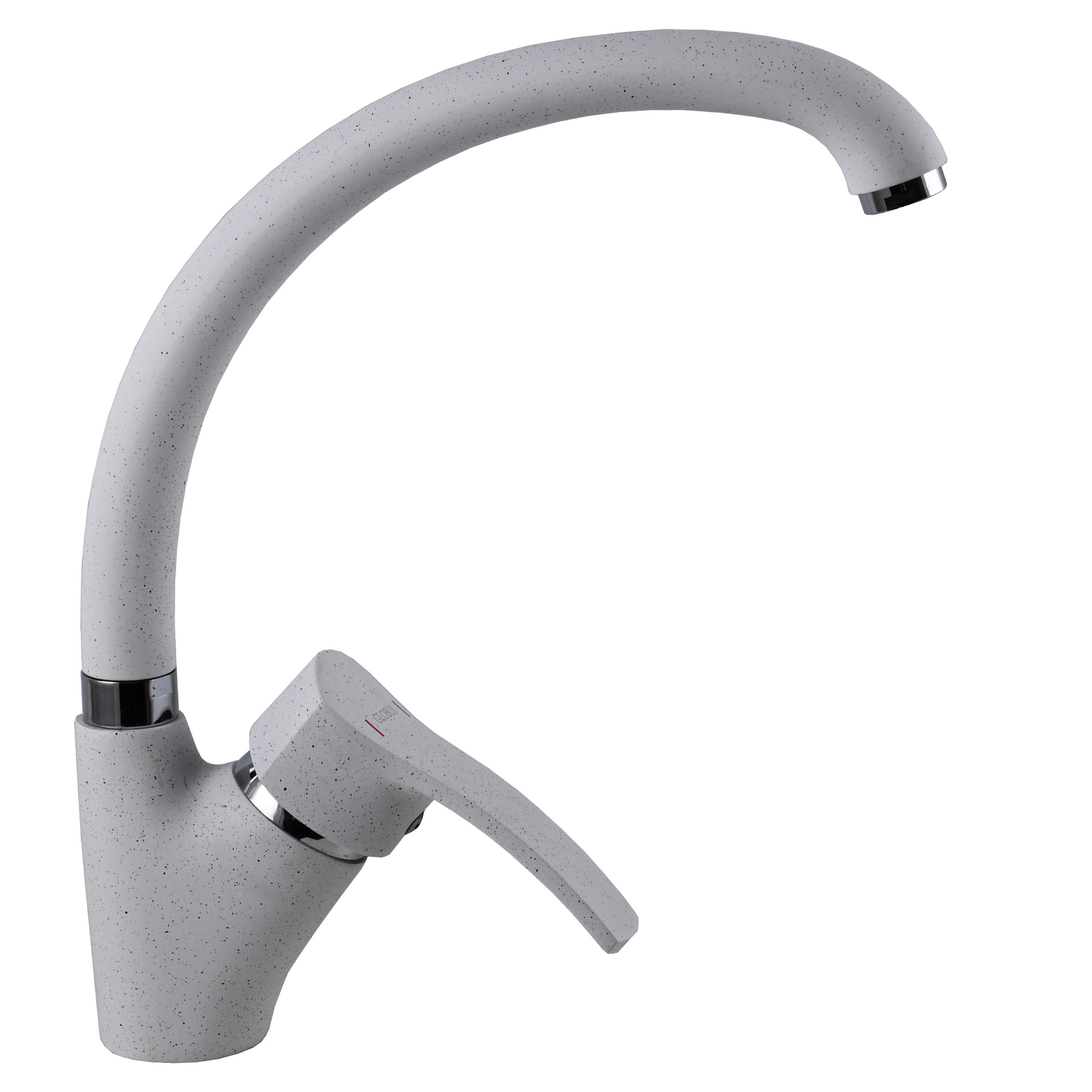 Змішувач для кухні Globus Lux QUEENSLAND GLQU-0203S-BIG-7-WHITE