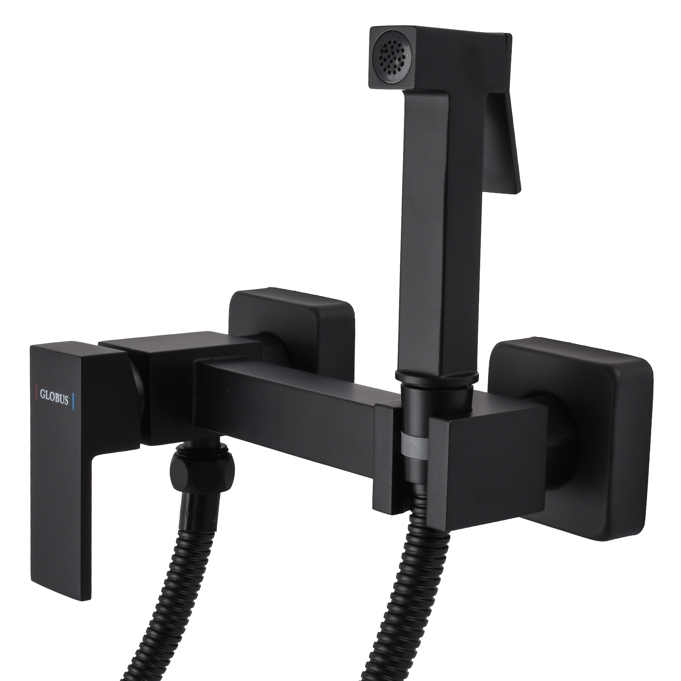 Змішувач гігієнічний Globus Lux Niagara GLN-5-106MIX-BB