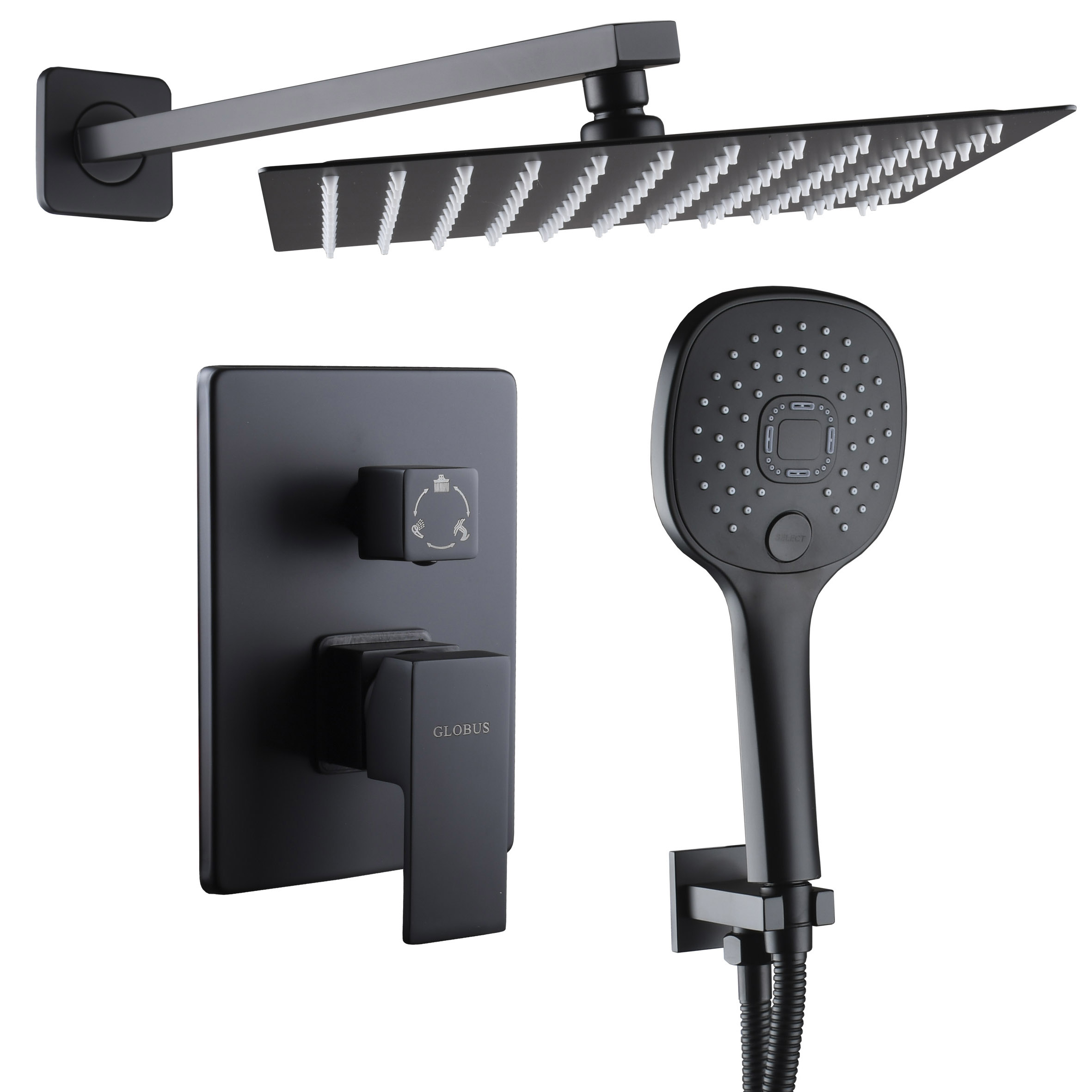 Душова система Globus Lux GLM-205-BB-SMART