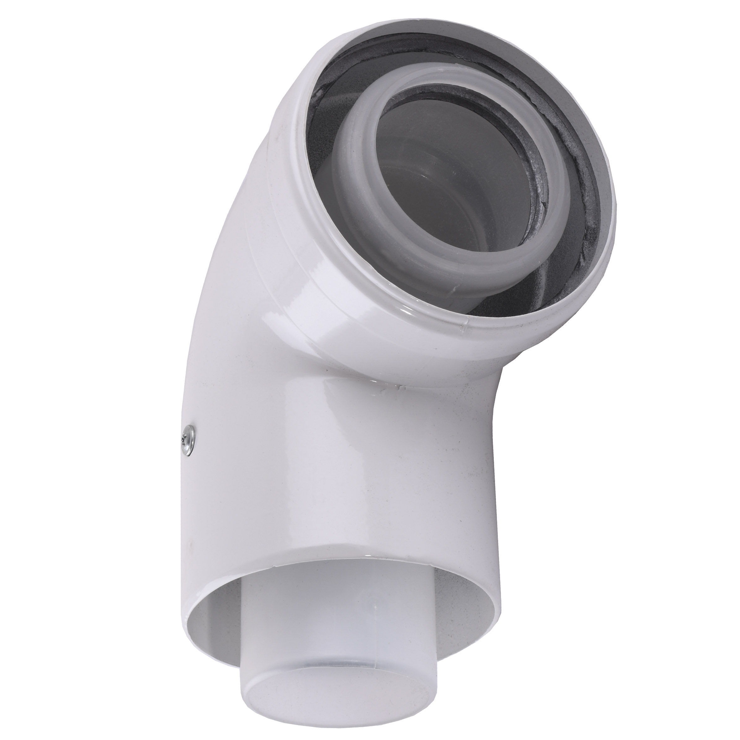 Коліно 90 градусів, d=60/100 mm CE.00.34 C Конденсаційне