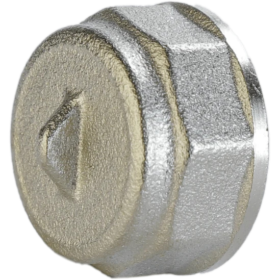 Заглушка никелированная 1/2″ВР штампованная А1001А(нк) VA