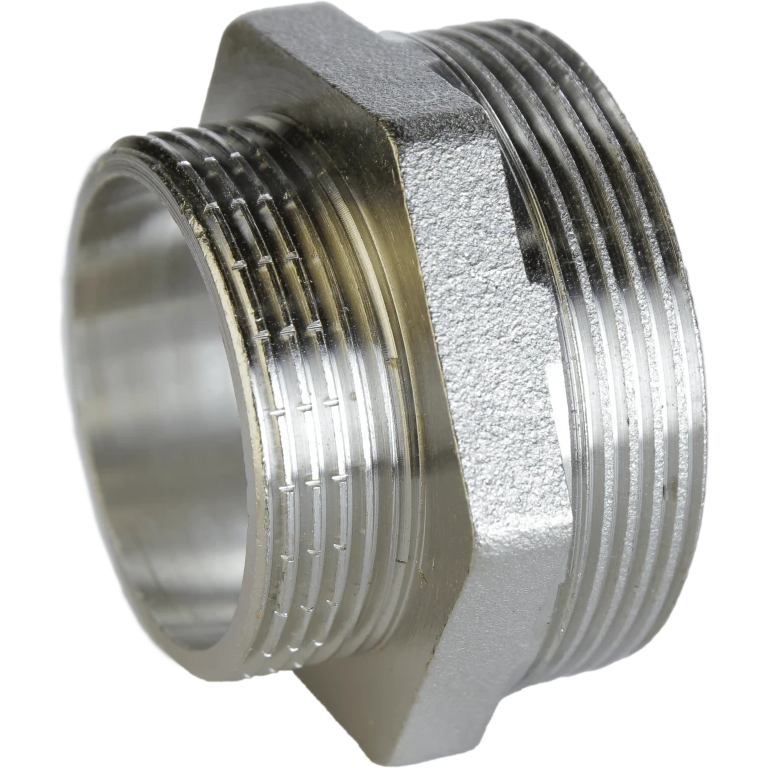 Ніпель редукційний 1 1/2″х1 1/4″ЗЗ нікельований А0522А(нк)
