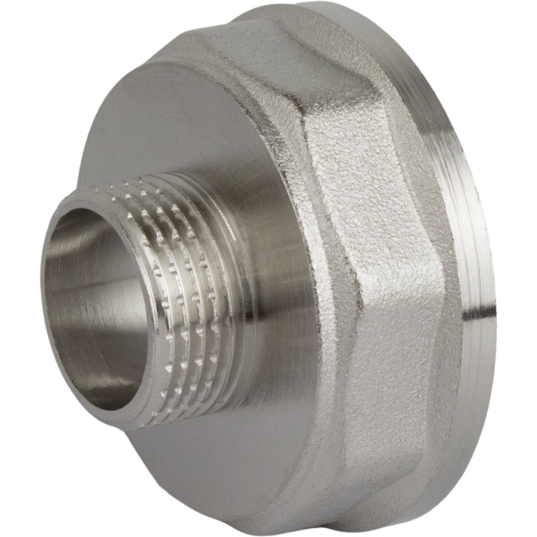 Перехідник редукційний 1 1/2″х 3/4″ВЗ нікельований А0604А(нк)