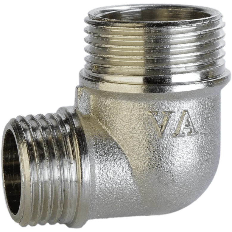 Кутник редукційний 3/4″х1/2″ЗЗ нікельований А0105А(нк)