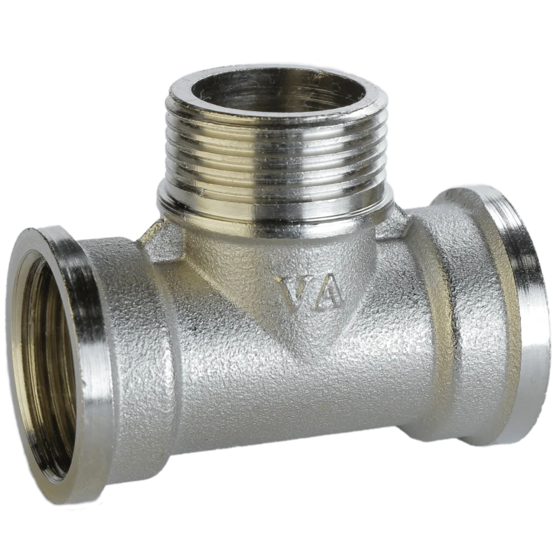 Трійник 3/4″ВЗВ нікельований А0252А(нк)