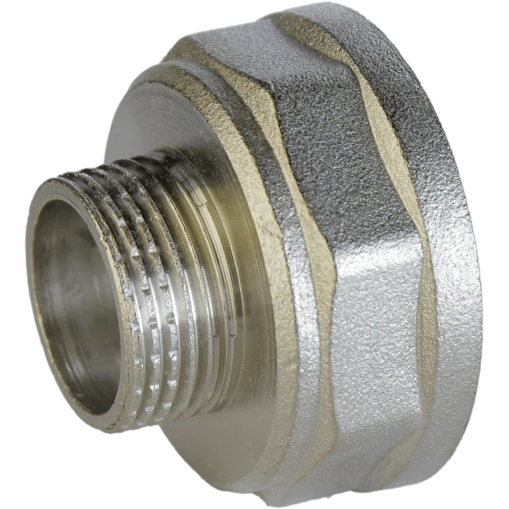 Перехідник редукційний 1 1/4″х 1/2″ВЗ нікельований А0620А(нк)