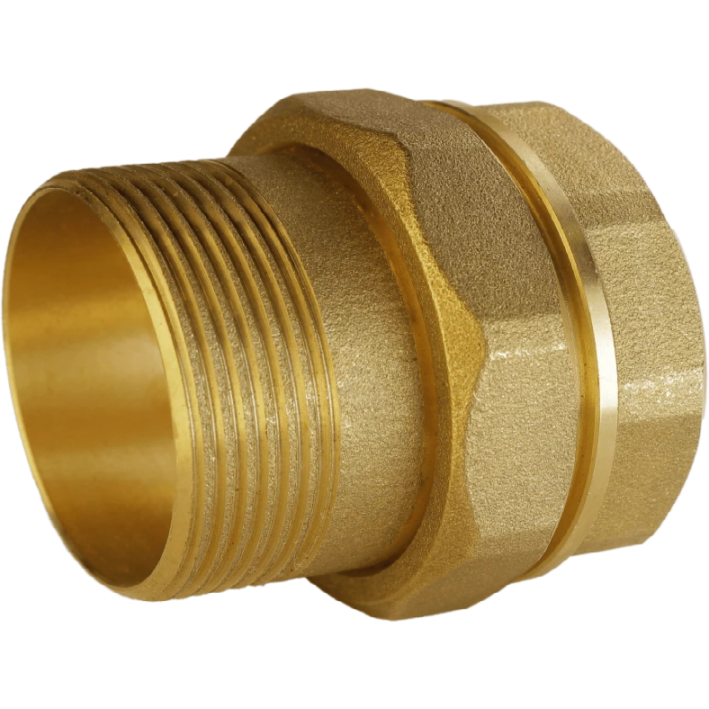 Згін американка пряма 1 1/4″ВЗ латунна Б0841А