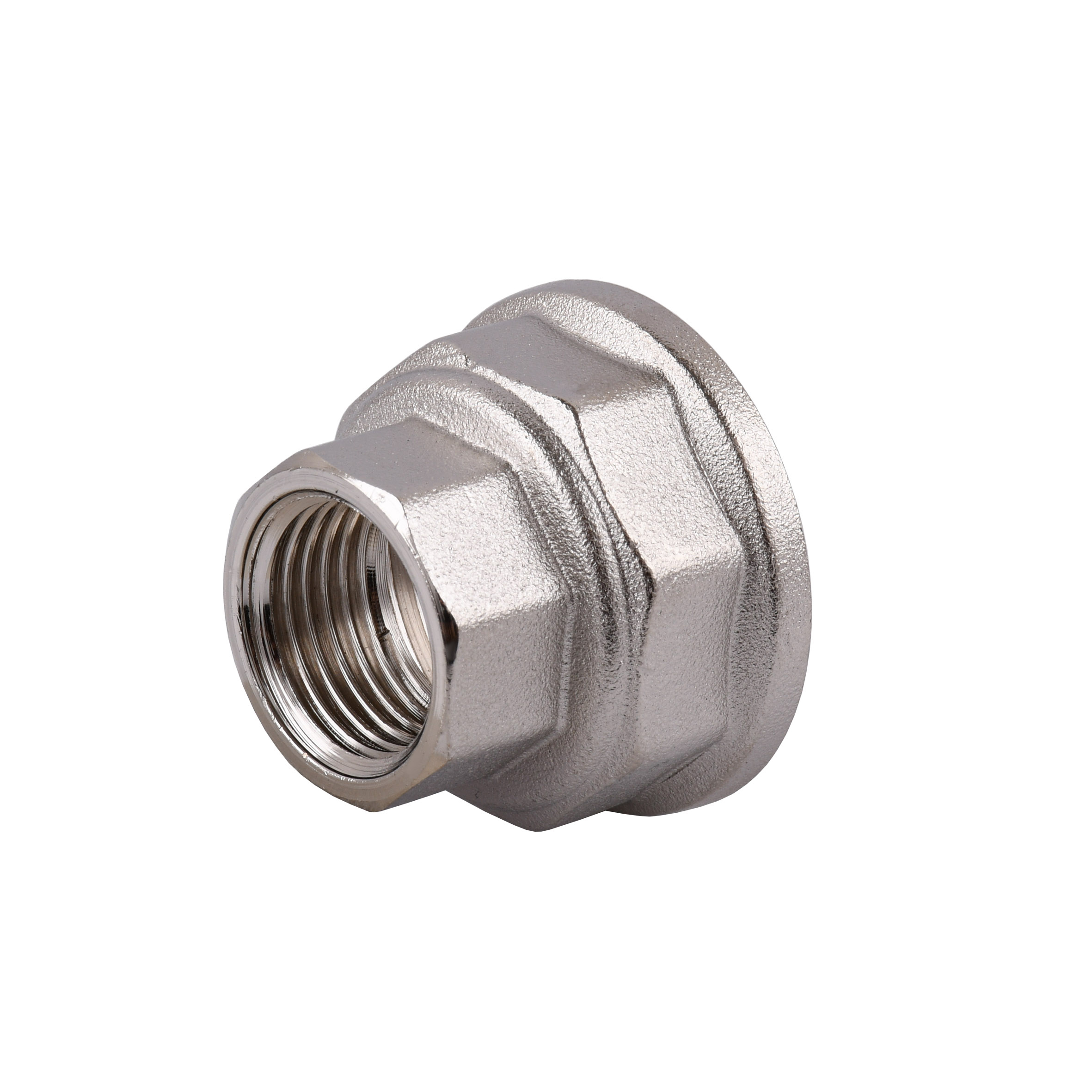 Муфта редукційна 1″х1/2″ВВ нікельована NM531L OPTIMUM