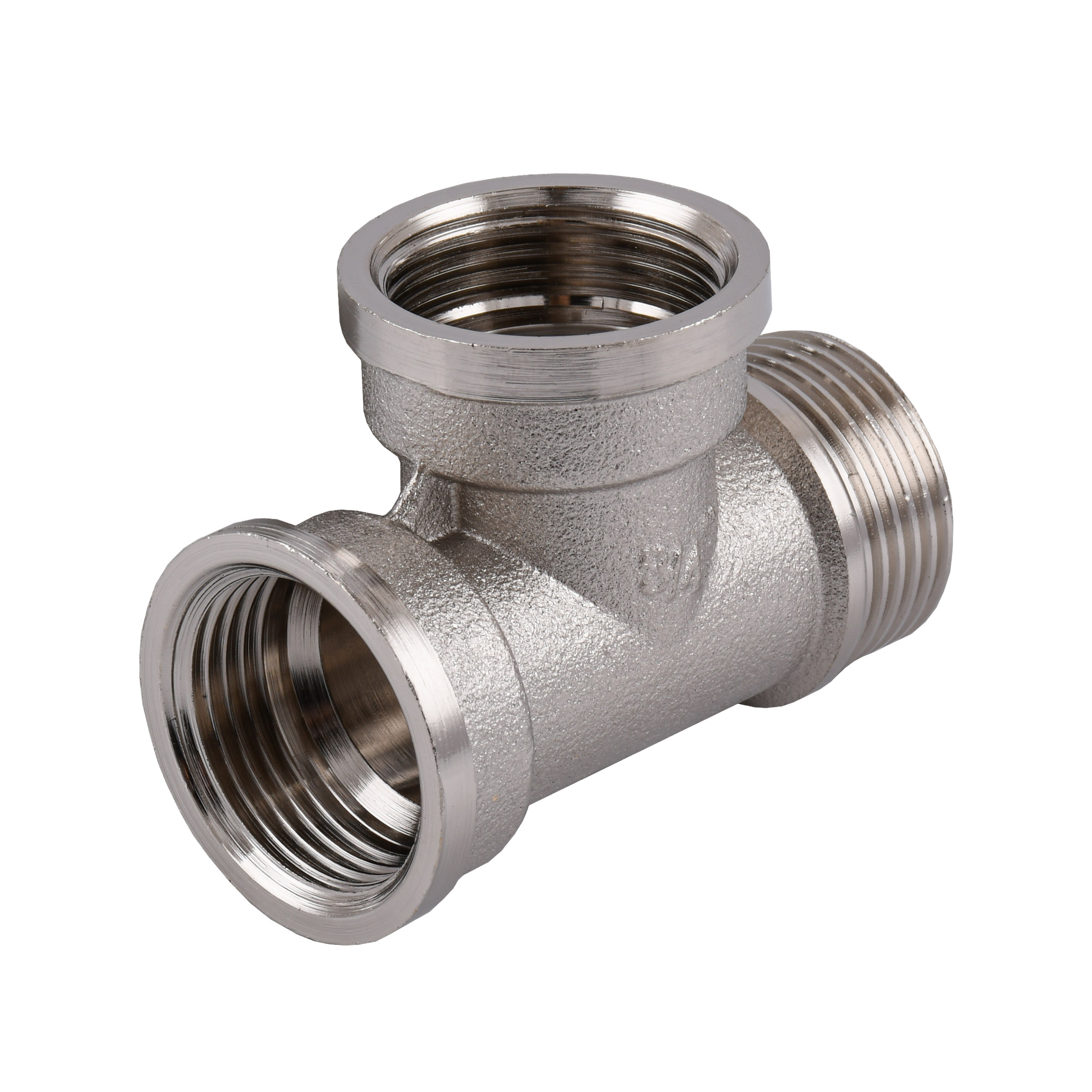 Трійник 3/4″ВВЗ нікельований NT444S OPTIMUM