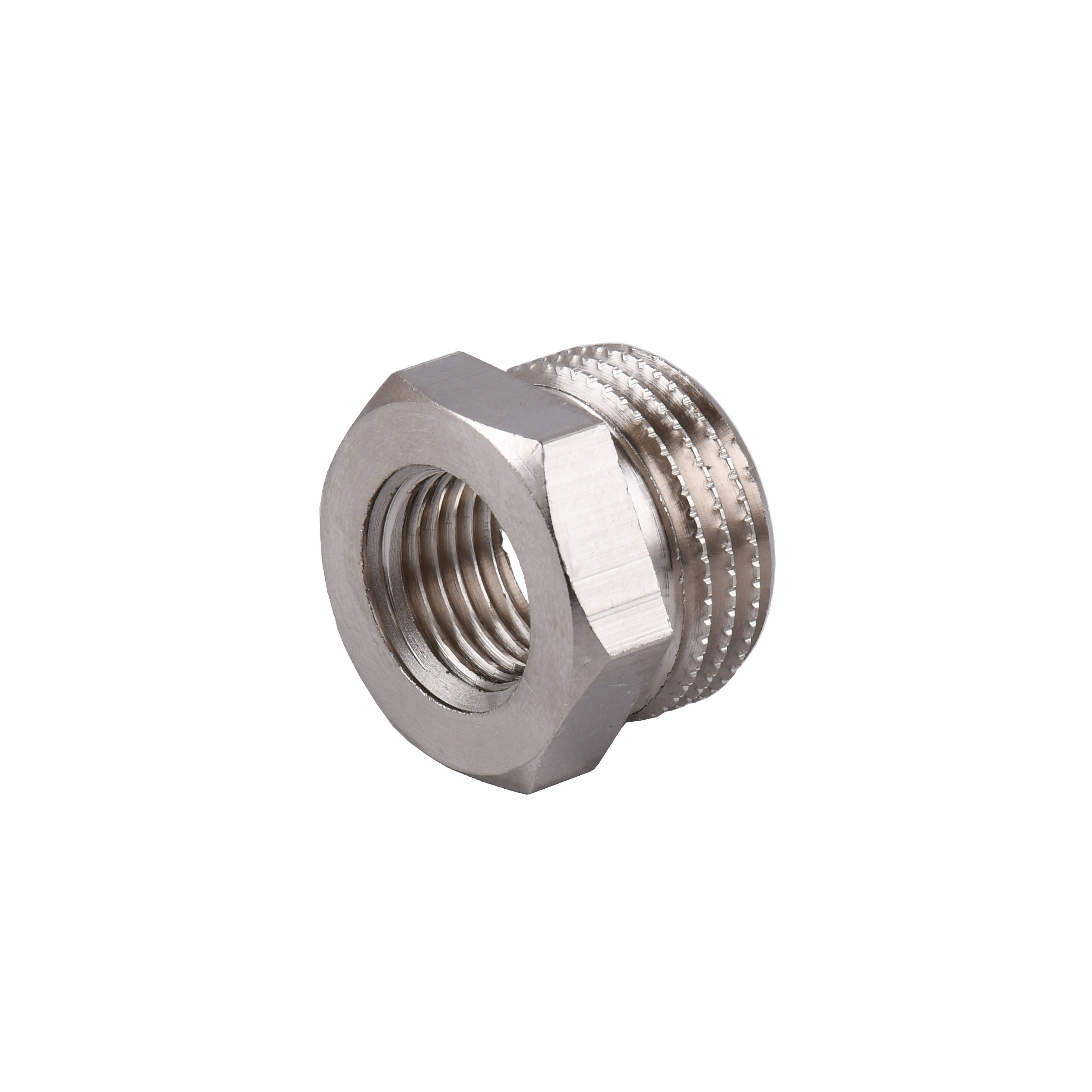 Футорка 1/2″х1/4″ЗВ нікельована (манометр) NF313S OPTIMUM