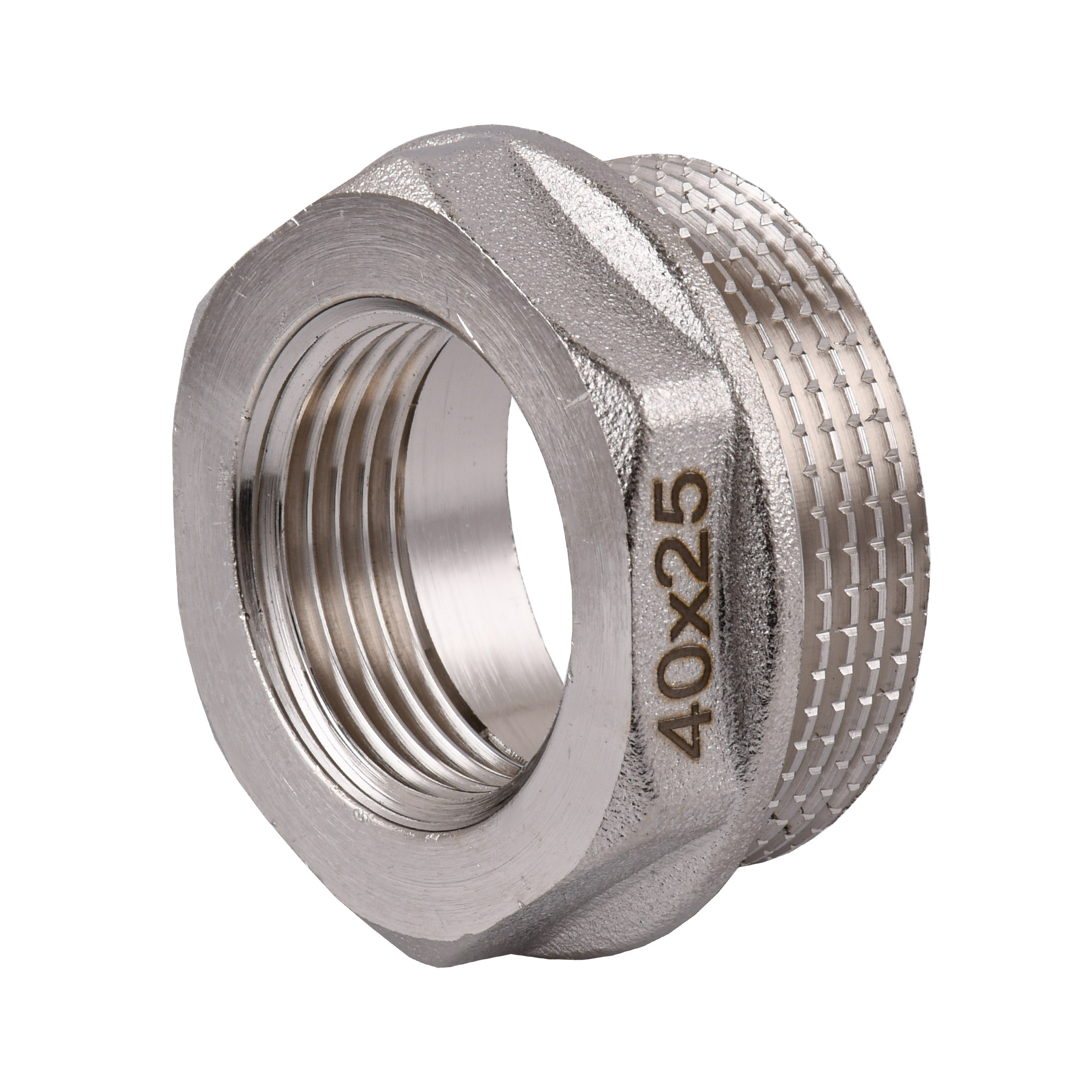 Футорка 1 1/2″х1″ЗВ нікельована NF753S OPTIMUM
