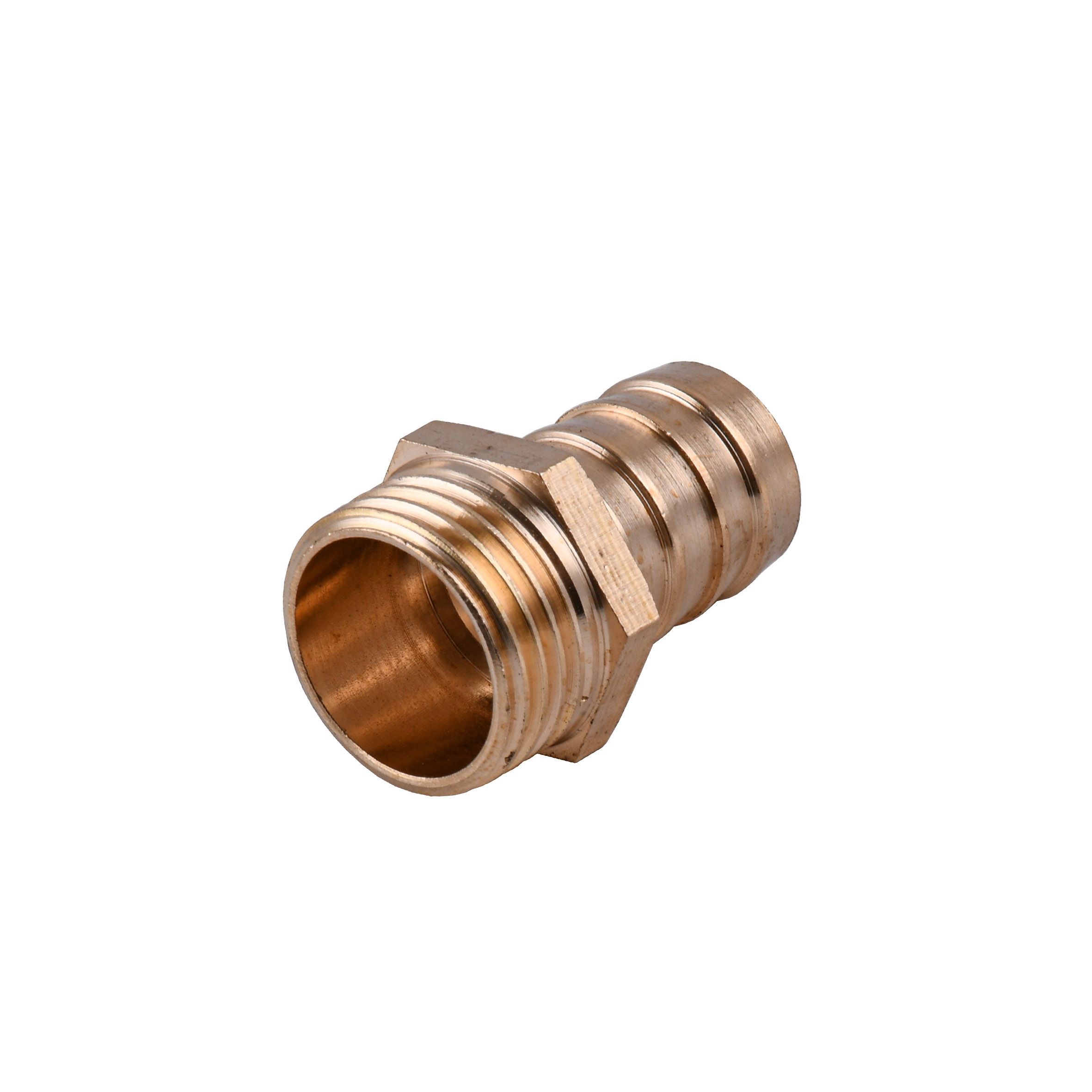 Штуцер 1/2″З 16мм латунний LU3H2S OPTIMUM