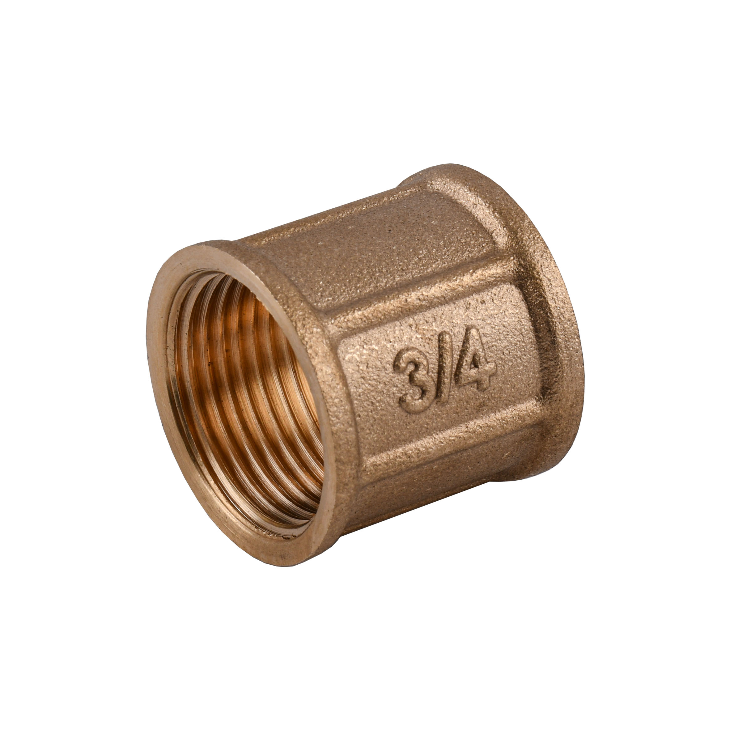 Муфта 3/4″ВВ латунна LM441S OPTIMUM