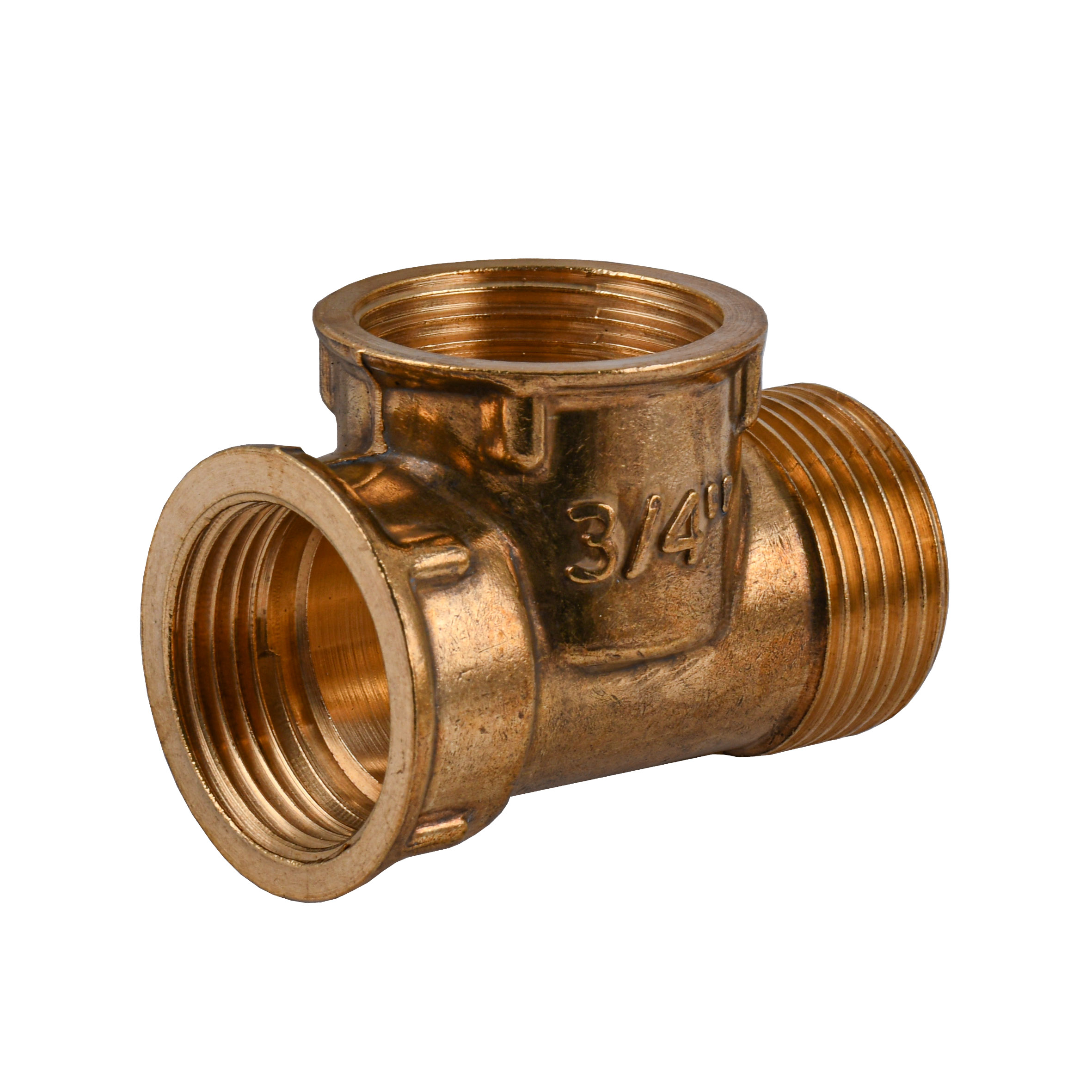 Трійник 3/4″ВВЗ латунний LT444S OPTIMUM