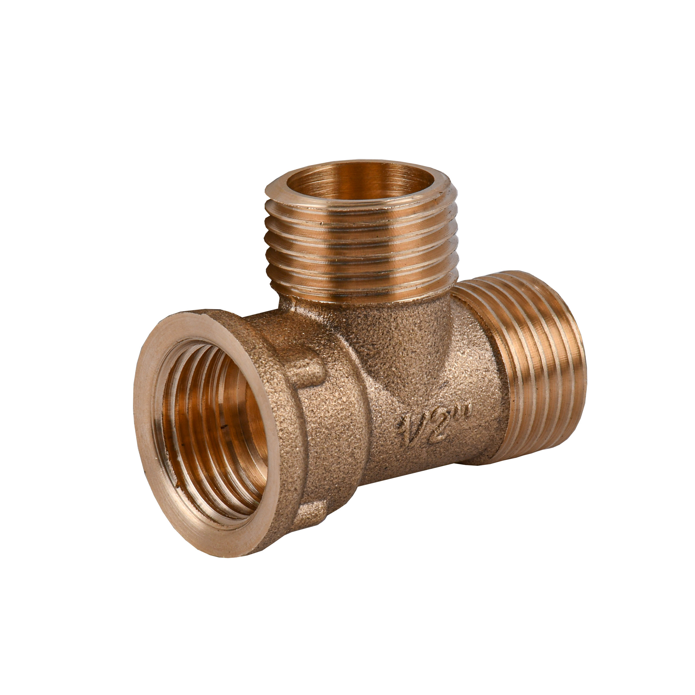 Трійник 1/2″ВЗЗ латунний LT335S OPTIMUM