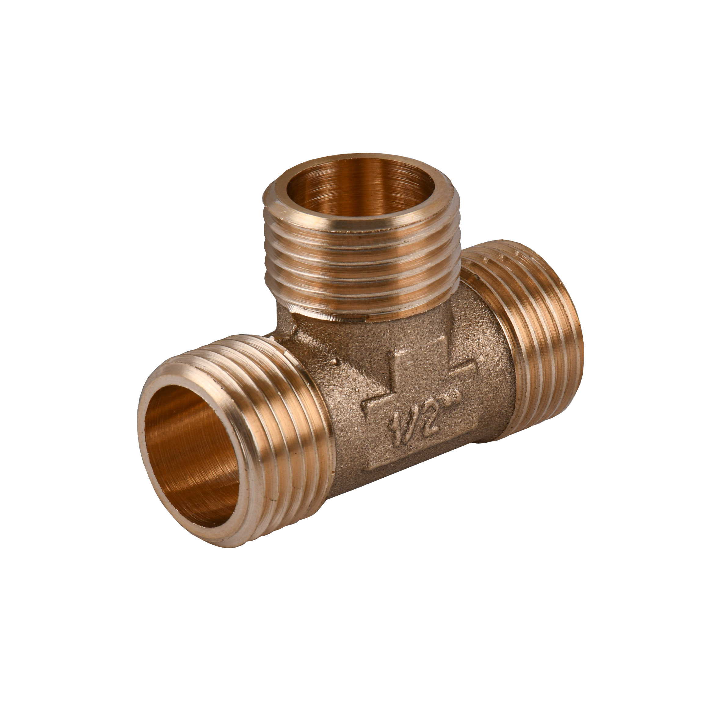 Трійник 1/2″ЗЗЗ латунний LT332S OPTIMUM