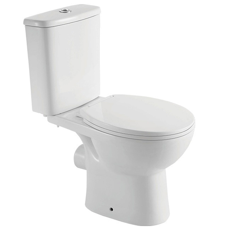 КОМПАКТ PRIMA B нижн., гориз безобідковий з поліпропіленовим сидінням SOFT-CLOSE CT-PHB-PP