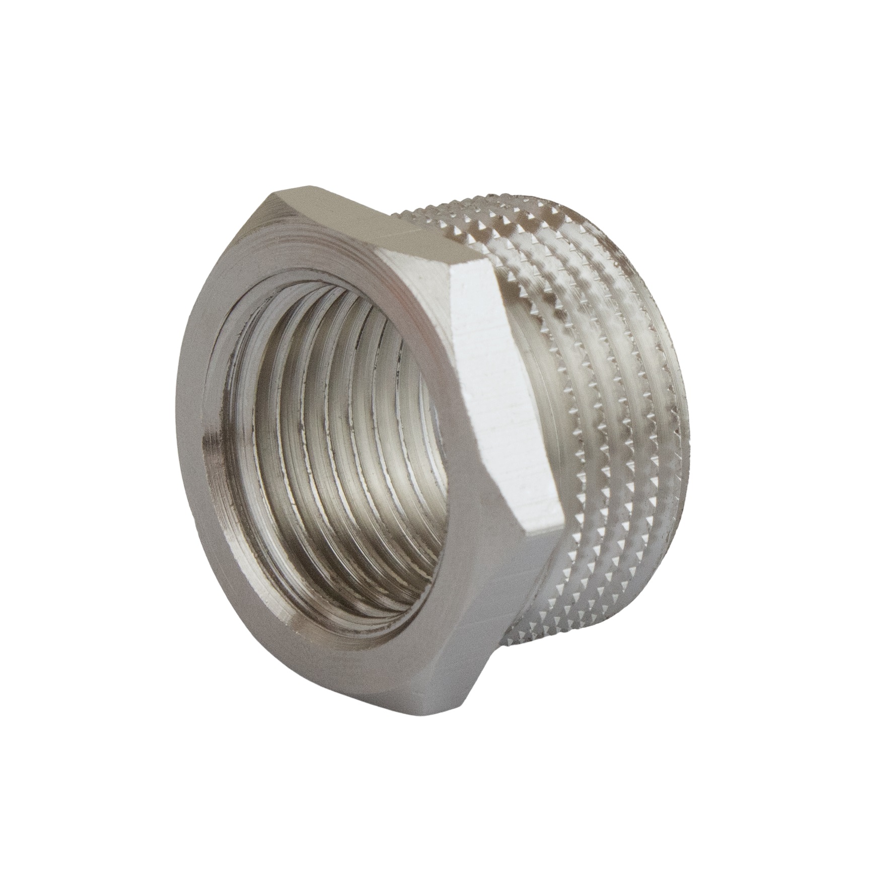 Футорка 3/4″х1/2″ЗВ нікельована А07002А(нк)
