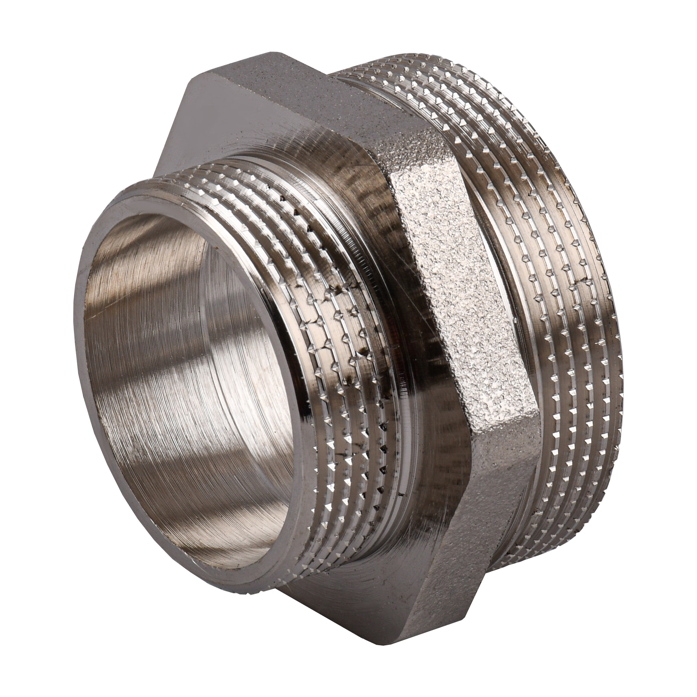 Ніпель редукційний 2″х1 1/2″ЗЗ нікельований NN872S OPTIMUM