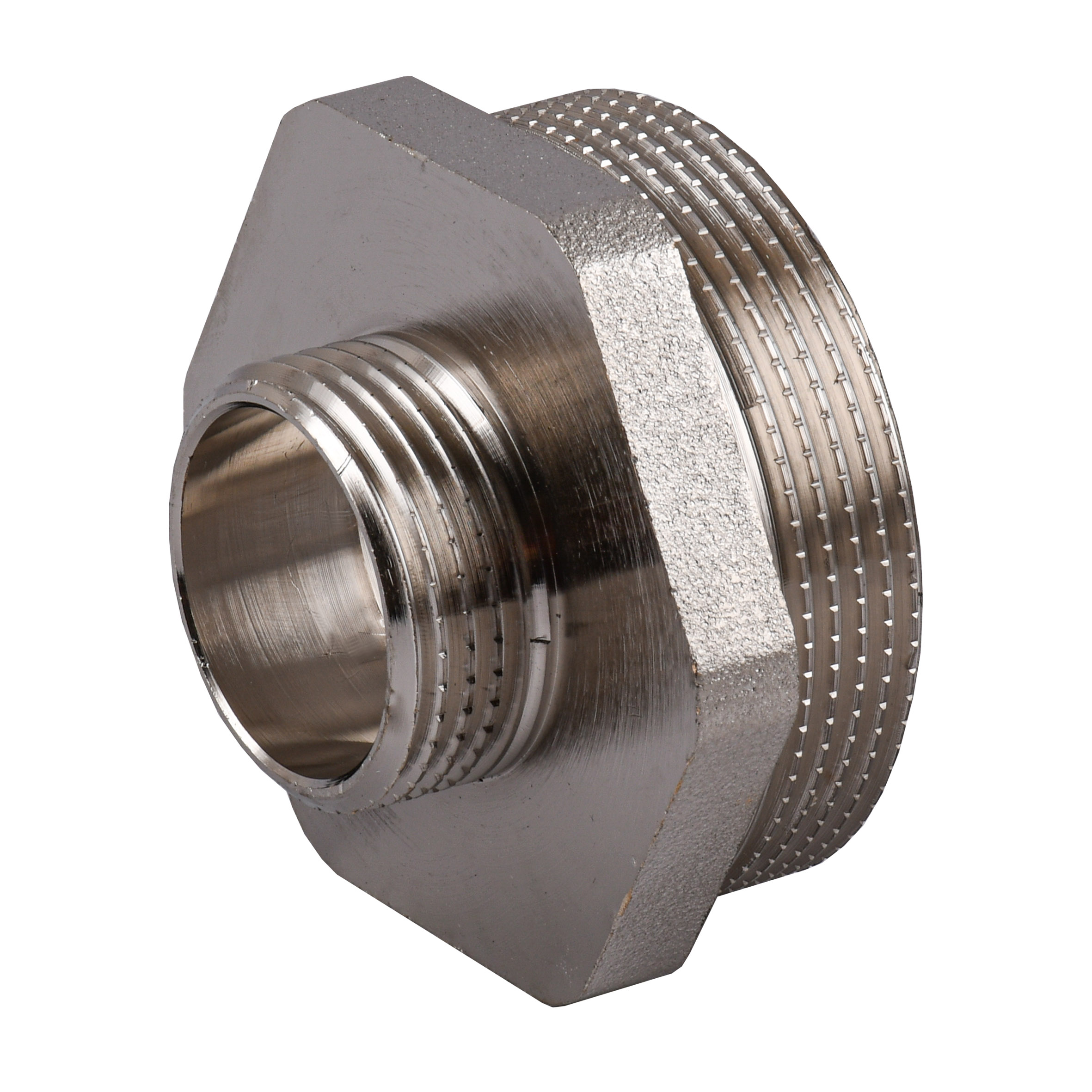 Ніпель редукційний 2″х1″ЗЗ нікельований NN852S OPTIMUM
