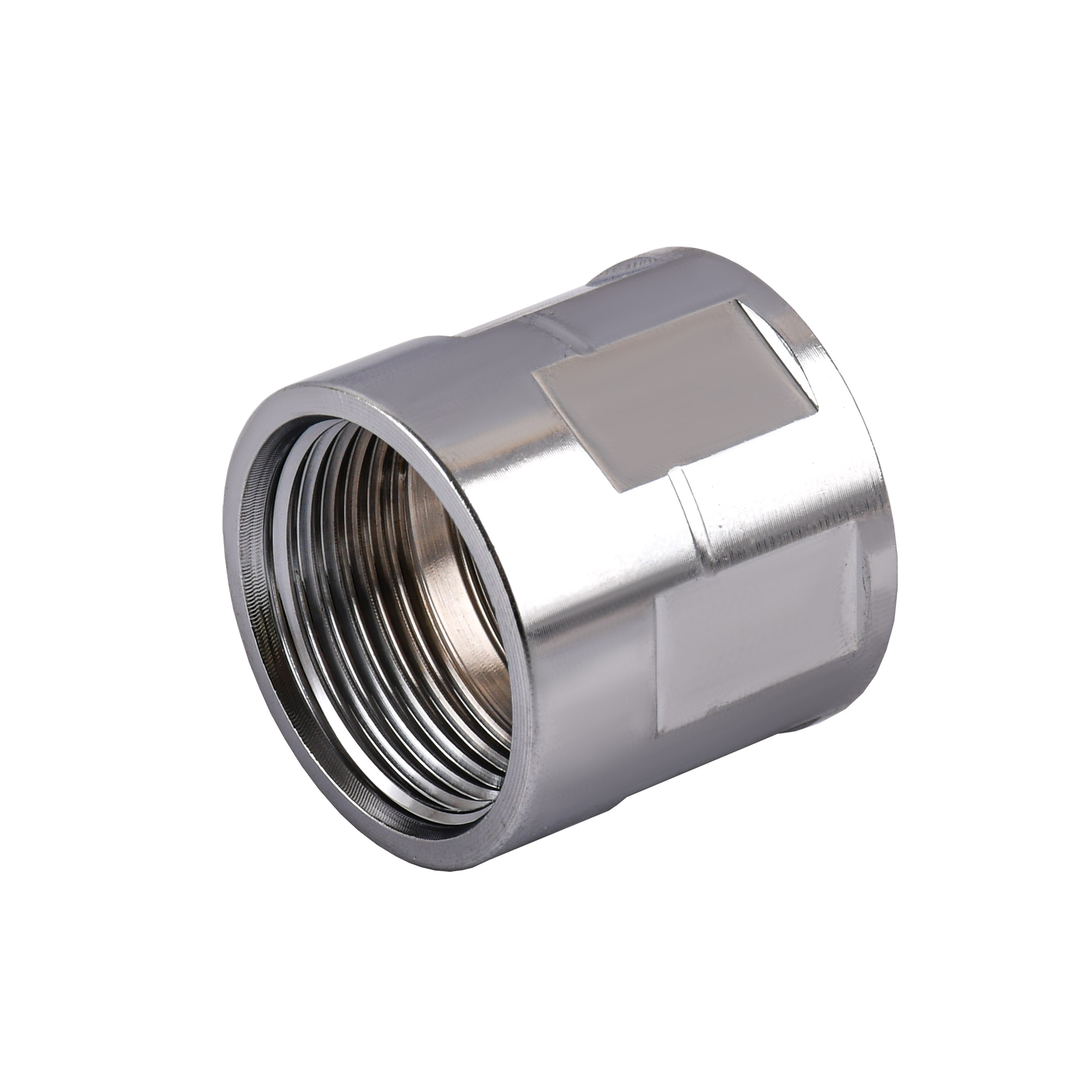 Муфта 3/4″ВВ нержавіюча SM441S OPTIMUM