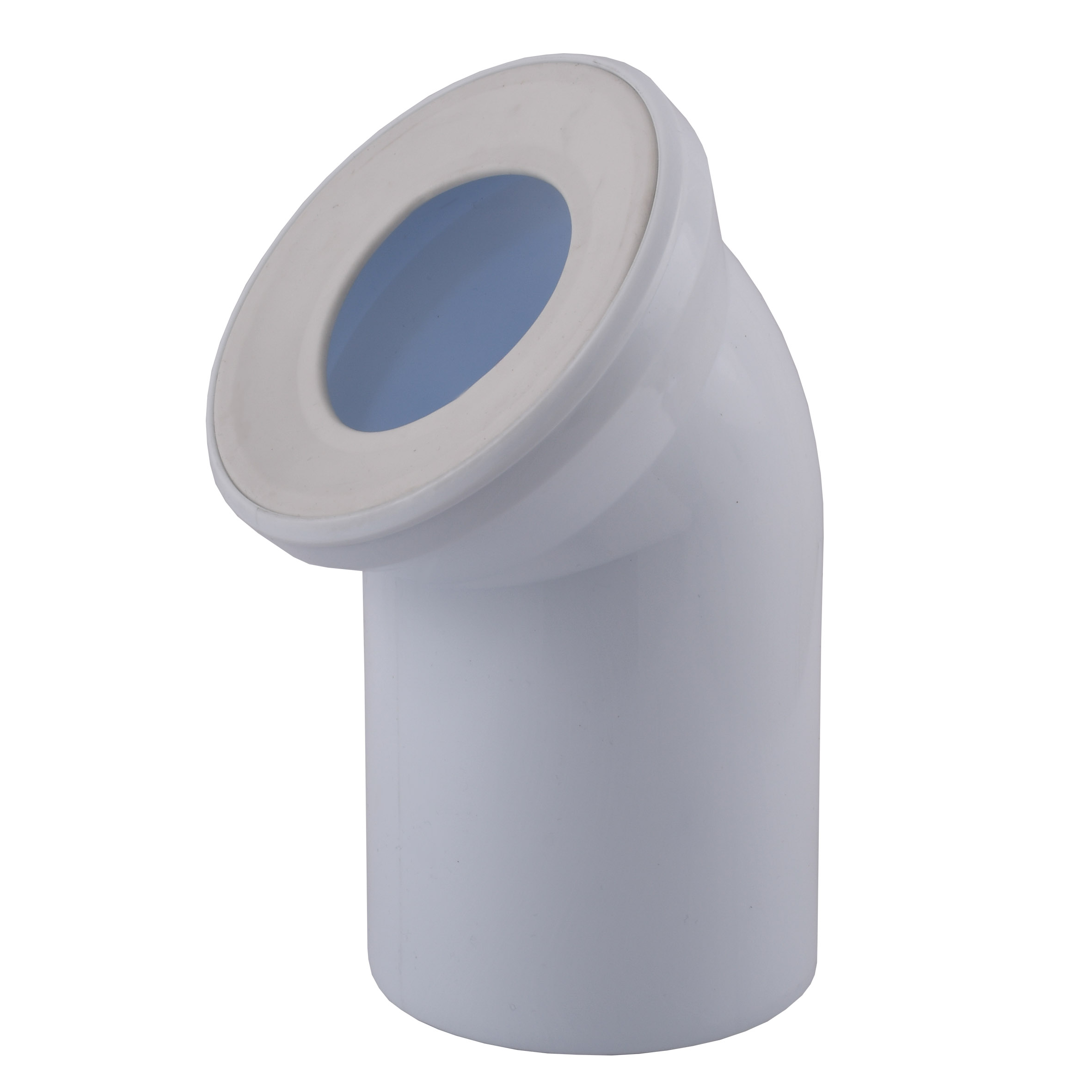 Коліно OPTIMUM для унітазу 45 ° D110 пластик OPTI 31410/227