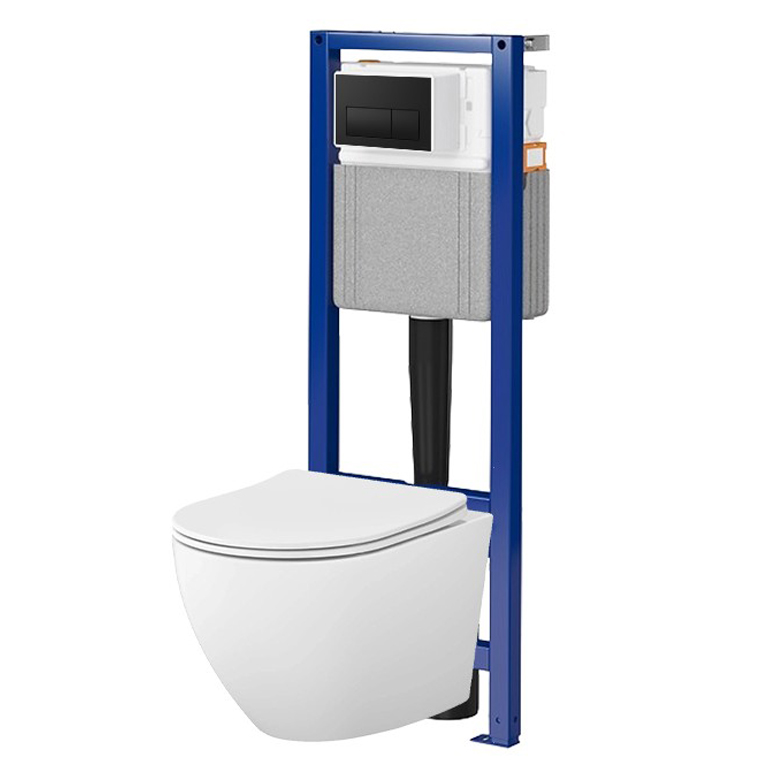 КОМПЛЕКТ С677 ІНСТАЛЯЦІЯ SYSTEM 40 MEХАН+ DESSE VORTEX з дюр сид LIFT+ кнопка PRESTO II чорна мат