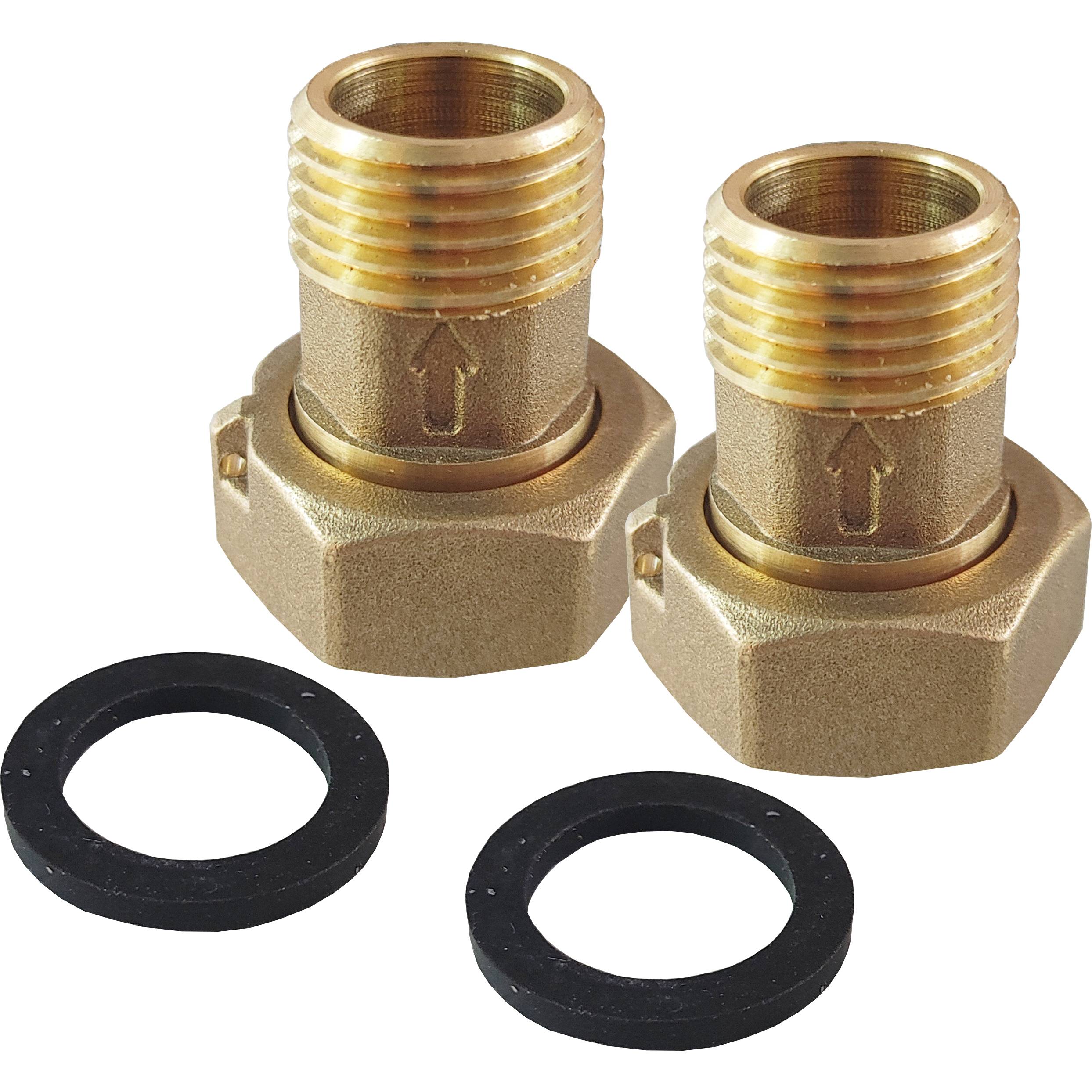 Комплект штуцерів 3/4″Вх1/2″З латунний LR433L OPTIMUM
