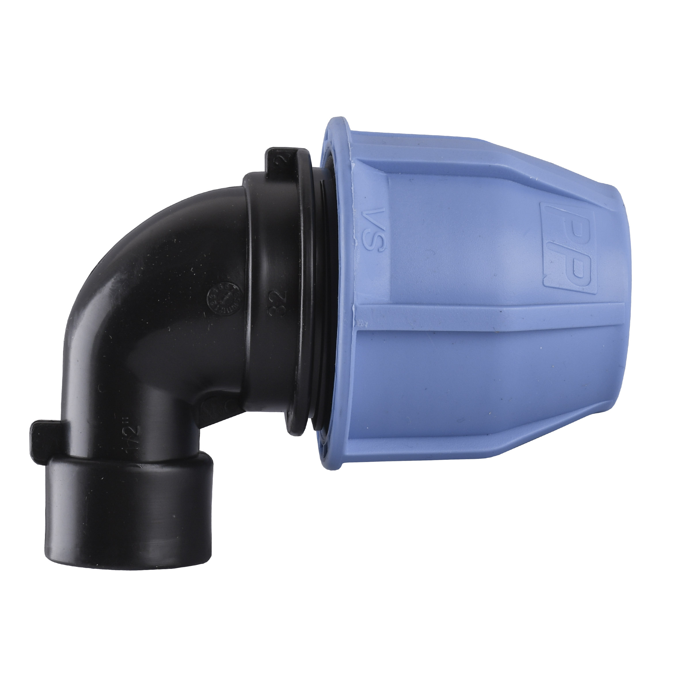 Колено ПНД Vsplast 32*1/2 '' ** В 4002